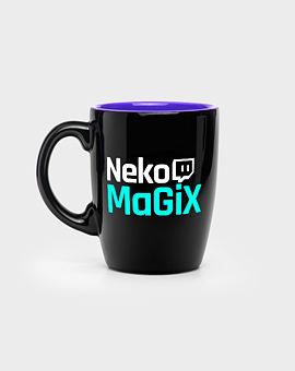 Neko MaGiX Black Mug
